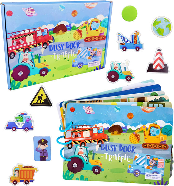 Montessori Educational Sensory Book for Kids