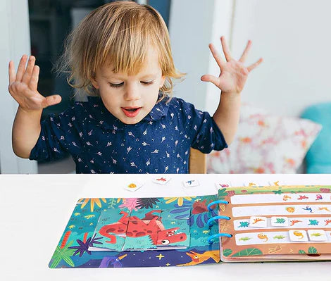 Montessori Educational Sensory Book for Kids