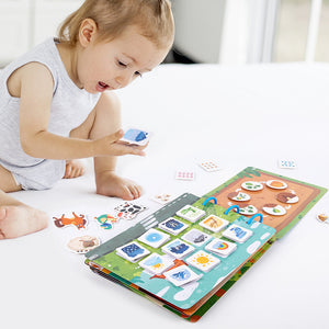 Montessori Educational Sensory Book for Kids